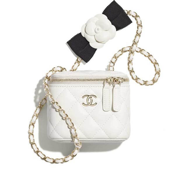 【21SS★】シャネル ラムスキン スモール ヴァニティー ケース コピー AP2158 B05471 10601